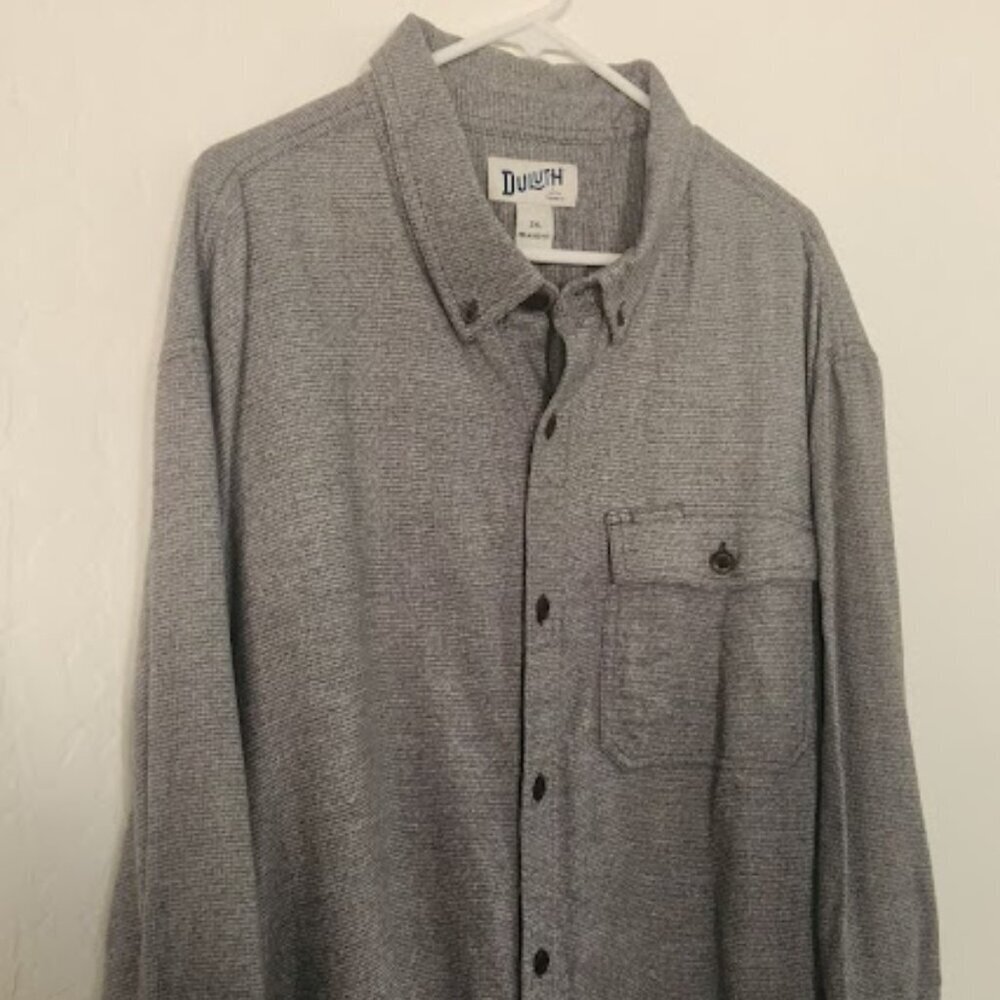 Duluth Trading Co. Men's Flannel Shirt Size 2XL - Picture 3 of 5